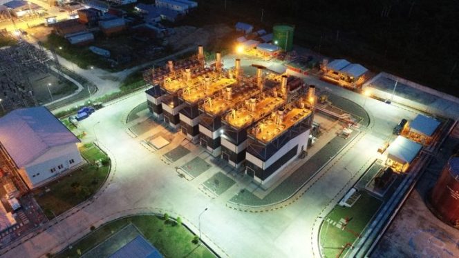
					Pembangkit Listrik Tenaga Mesin Gas (PLTMG) MPP Jayapura 50 MW yang mendapatkan Proper Biru dari Kementerian Lingkungan Hidup (KLHK) Periode 2021-2022. (Foto: PLN Papua)