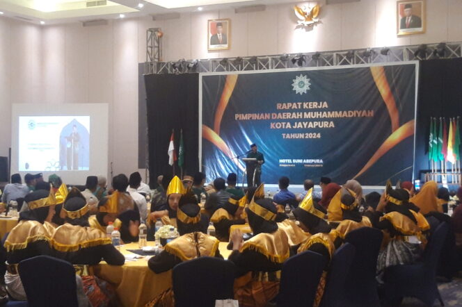 
					Suasana Raker Pimpinan Daerah Muhammadiyah Kota Jayapura, Jumat 9 Februari 2024. (KabarPapua.co/Imelda)
