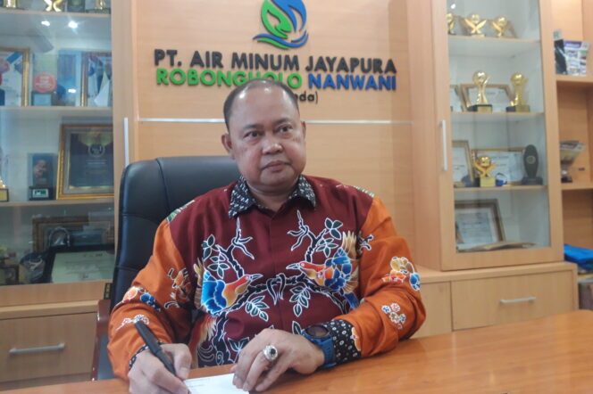 
					Direktur Utama PT AMJ Robongholo Nanwani, Entis Sutisna. (KabarPapua.co/Imelda)