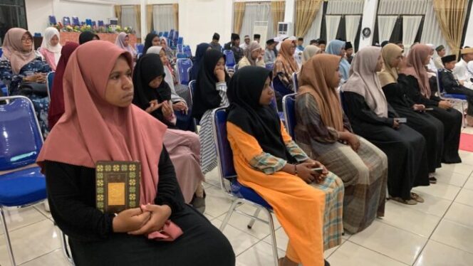 
					Pelatihan Terpadu Cabang Tilawatil Qur’an dan Hifzhil Qur’an dalam Penjaringan OAP. (Foto: Kanwil Agama Papua) 
