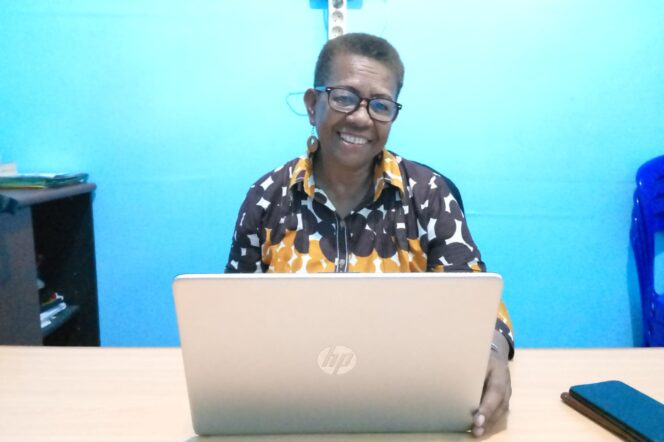 
					Ketua Badan Pengawasan Pemilu  Mamberamo Raya, Cornelia Mamoribo. (KabarPapua.co/Istimewa)
