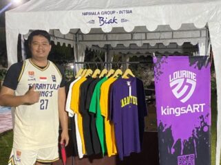 Founder Laurine KingsArt27, Irwan Tarigan menggeluti bisnis clothing di tengah hobi basket. (Dok Instagram/Agies Pranoto)