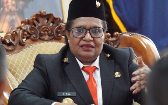 
					Penjabat (Pj) Gubernur Papua Tengah, Ribka Haluk. (Foto: Pemprov Papua Tengah)