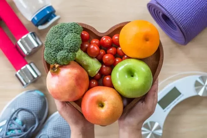 
					Ilustrasi buah dan sayur untuk hidup sehat/Net