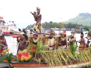 Tarian Isosolo yang menjadi primadona di FDS XVI Tahun 2024. (Ist)