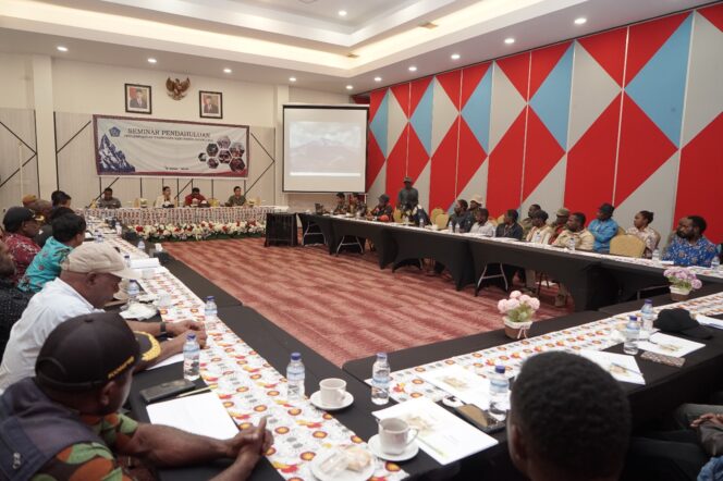 
					Suasana Seminar Pendahuluan Pengembangan Pariwisata di Kabupaten Jayawijaya, Papua Pegunungan, Senin 27 Mei 2024. (KabarPapua.co/Stefanus Tarsi)