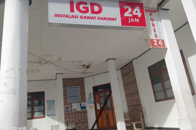 
					Aktivitas IGD RSUD Paniai. (Humas   Polda Papua)