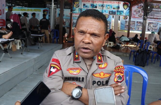 
					Wakapolda Papua, Brigjen Pol Petrus Patrige Rudolf Renwarin. (KabarPapua.co/Imelda)