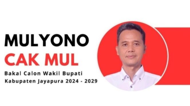 
					Sosok Mulyono alias Cak Mul, Calon Wakil Bupati Jayapura 2024. (Ist)