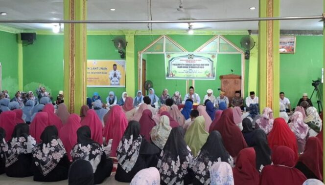 
					Majelis Taklim se-Abepura saat lakukan pangajian di Masjid Al-Ashri Youtefa, Minggu 28 Juli 2024. (KabarPapua.co/Imelda)