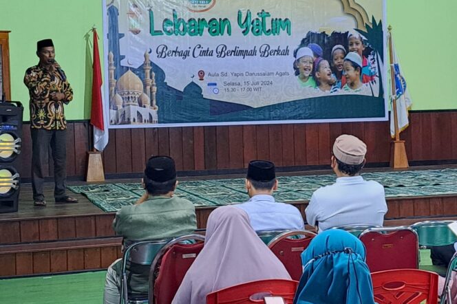 
					Ketua PHBI Asmat, Thalib Kasim saat peringatan Hari Asyura 10 Muharram, Selasa 16 Juli 2024. (KabarPapua.co/Abdel Syah)