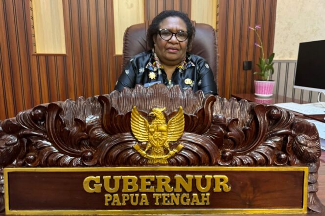 
					Penjabat Gubernur Papua Tengah, Ribka Haluk. (Humas Pemprov Papua Tengah)