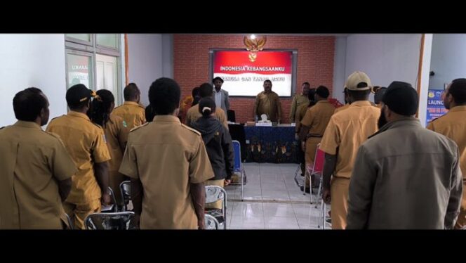 
					Diskominfo Kabupaten Puncak menggelar pelatihan MC bagi ASN. (Diskominfo Puncak)