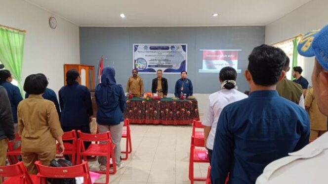 
					Suasana pembukaan FGD Satu Data Indonesia bersama Statistik. (KabarPapua.co/Stefanus Tarsi)