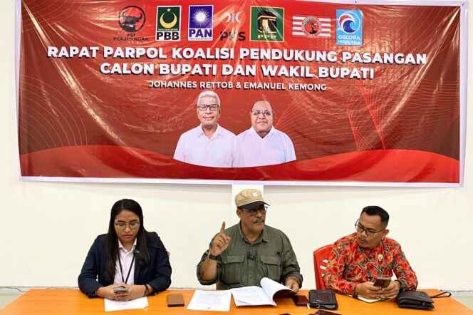 
					Juru bicara dan Tim Hukum JOEL mengambil langkah tegas terkait tudingan tidak benar terhadap Johannes Rettob. (Ist)