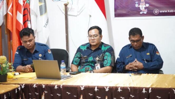 
					Rapat Pleno Penetapan Paslon Bupati dan Wakil Bupati Sarmi Pilkada 2024. (Ist)