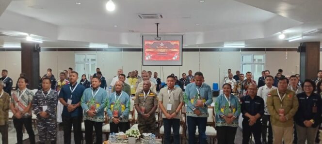 
					KPU Papua tetapkan DPT untuk Pilgub Papua 2024. (KabarPapua.co/Natalya Yoku)