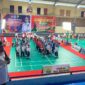 Pembukaan Kejurprov Badminton se-Papua di Provinsi Papua Selatan. (KabarPapua.co/Abdel Syah) 