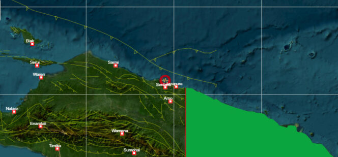 
					Ilustrasi gempa bumi Kabupaten Jayapura. Foto: BMKG wilayah V Jayapura.