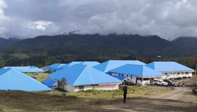 
					Penampakan RSUD Ilaga di Kabupaten Puncak, Papua Tengah. (Diskominfo Puncak)