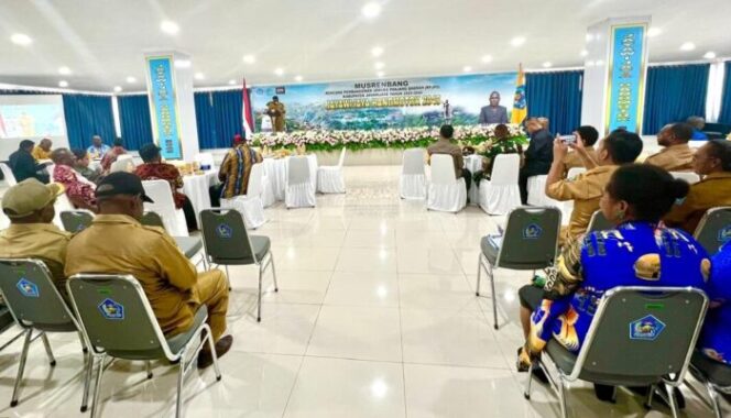 
					Suasana pembukaan Musrenbang RPJPD Jayawijaya 2025-2045. (KabarPapua.co/Stefanus Tarsi)