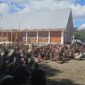 Suasana peresmian Gereja Katolik Musatfak, Kabupaten Jayawijaya, pada Jumat 11 Oktober 2024. (KabarPapua.co/Stefanus Tarsi)