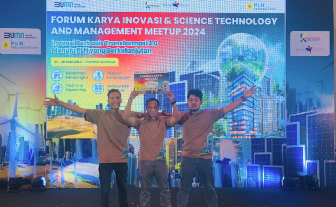 
					PLN Indonesia Power UBP Holtekamp meraih Juara Harapan 1 Kategori Keandalan Pembangkit dengan judul “Modifikasi Blocked Spineer Veins Multicyclone” pada Forum Karya Inovasi 2024. Foto: PLN IP UBP Holtekamp.