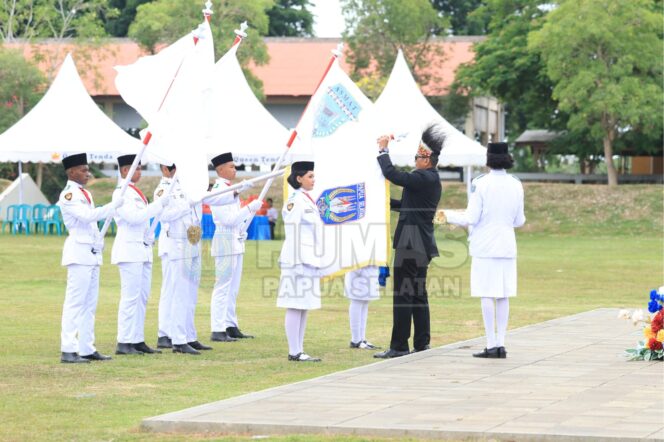 
					Peringatan HUT ke-2 Provinsi Papua Selatan. Foto: Humas Pemprov Papua Selatan 