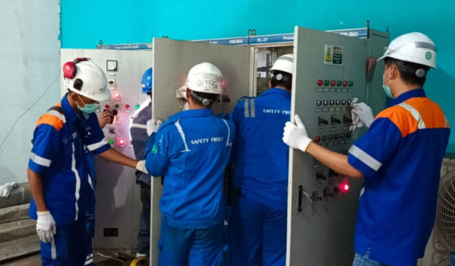 
					Komitmen PLN IP UBP Holtekamp Jaga Keandalan Pasokan Listrik saat Nataru  Foto: PLN IP UBP Holtekamp.
