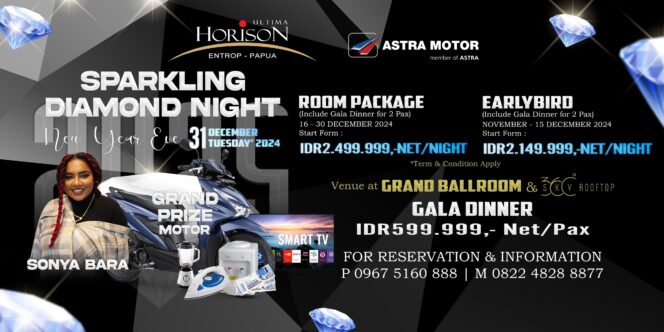 
					Keseruan Sparkling Diamond Night Jelang Pergantian Tahun di Horison Ultima Entrop Ultima