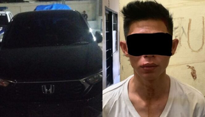 
					Foto kolase pelaku pencurian mobil di Abepeura, Kota Jayapura. (Humas Polresta)