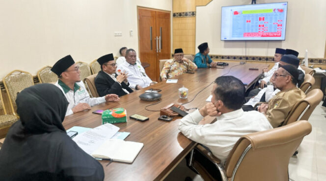 
					Suasana Rapat Koordinasi penetapan Keputusan Syariah tentang Zakat. (KabarPapua.co/Imelda)