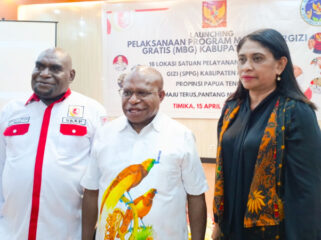 Ketua DPW Satuan Kerja Kesejahteraan Prajurit (SKPP) Papua Tengah, Aloysius Giyai. (IST) 