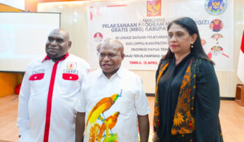 Ketua DPW Satuan Kerja Kesejahteraan Prajurit (SKPP) Papua Tengah, Aloysius Giyai. (IST) 