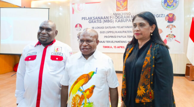 Ketua DPW Satuan Kerja Kesejahteraan Prajurit (SKPP) Papua Tengah, Aloysius Giyai. (IST) 