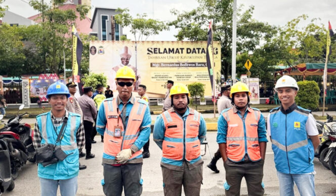 
					PT PLN (Persero) mendukung gelaran pentahbisan Uskup Keuskupan Timika dengan menyiapkan pasokan listrik berlapis. (Foto dok: PLN)
