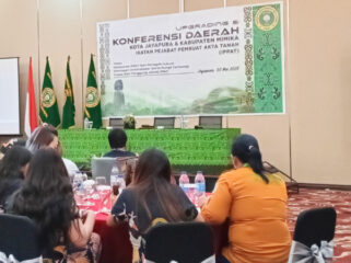 Suasana konferda IPPAT Kota Jayapura dan Kabupaten Mimika, di Hotel Horison Padangbulan, Kota Jayapura, Papua. (KabarPapua.co/Natalya Yoku)