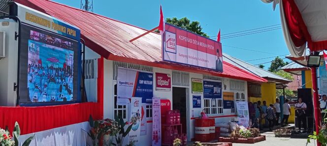 
					Koperasi Merah Putih di Holtekamp Kota Jayapura. Foto: Natalya Yoku/KabarPapua.co