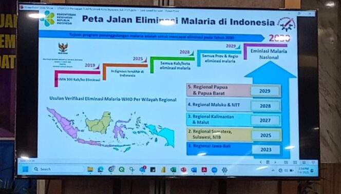 
					Infografis malaria di Indonesia. Foto: Natalya Yoku/Kabarpapua.co