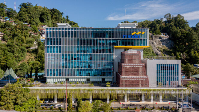 
					Kantor Bank Mandiri Mandiri Region XII/Papua. Foto: ist
