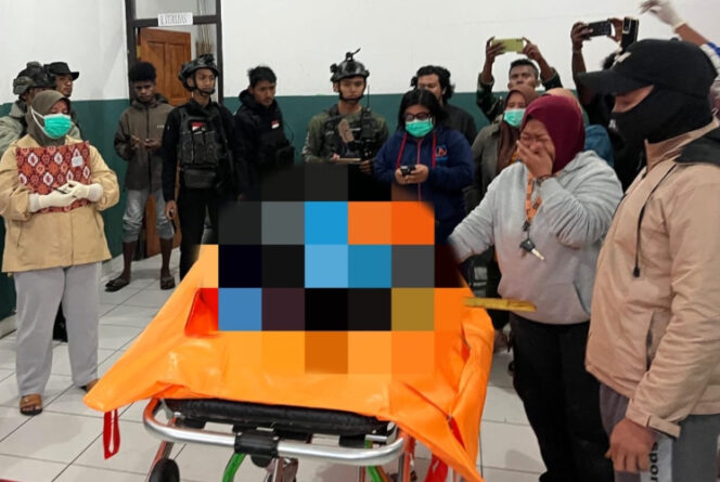 
					Korban penganiayaan warga sipil di Puncak Jaya. Foto: Satgas Damai Cartenz