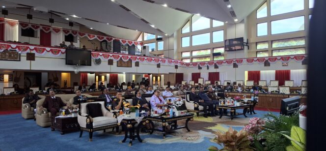 
					Pidato kenegaraan jelang HUT ke 80 RI. Foto: Imelda/KabarPapua.co