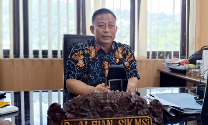 
					Direktur Reserse Narkoba Polda Papua, Kombes Polisi Alfian. (KabarPapua.co/Imelda)