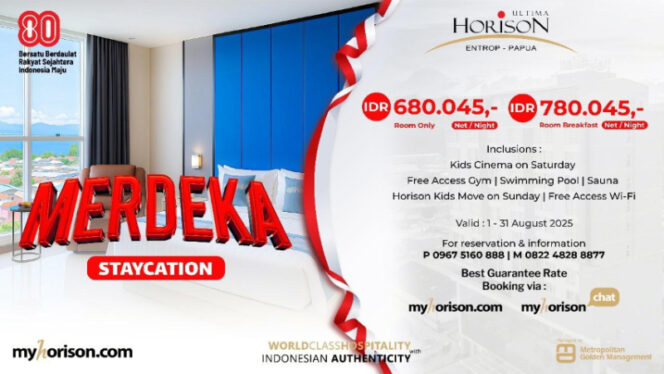 
					Iklan Merdeka Staycation di Horison Ultima Entrop. (IST) 