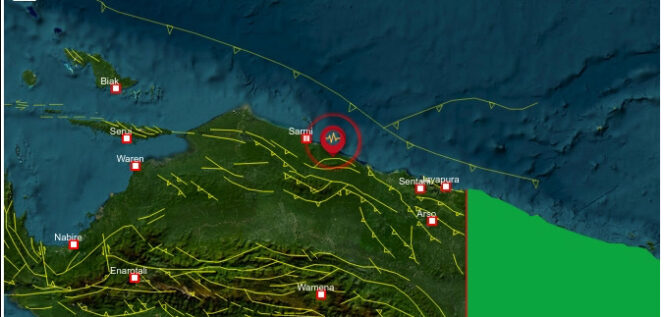 
					Ilustrasi gempa Sarmi. Foto: BMKG wilayah V Jayapura