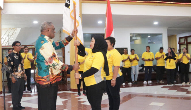 
					FORKI Kota Jayapura target juara umum di ajang Kejurda Karate se-Papua 2025. (KabarPapua.co/Natalya Yoku)