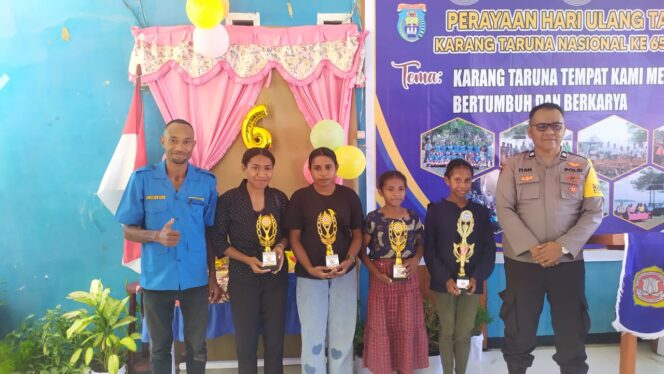 
					HUT ke-65 Karang Taruna  di Kabupaten Kepulauan Yapen berlangsung meriah di Kampung Sarawandori Satu dan Sarawandori Dua, Distrik Kosiwo, Senin 29 September 2025.  Foto: istimewa