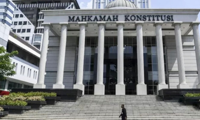 
					lustrasi Mahkamah Konstitusi (MK). (Antaranews)