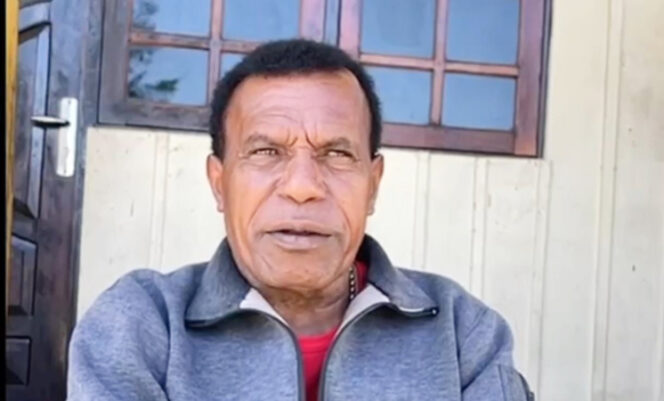 
					Ketua LMA Kabupaten Jayawijaya, Herman Doga. (IST) 