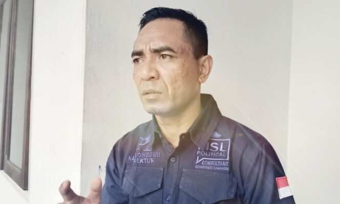 
					Direktur Eksekutif NSL Political Consultant and Strategic Campaign, Nasarudin Sili Luli . Foto: Pribadi